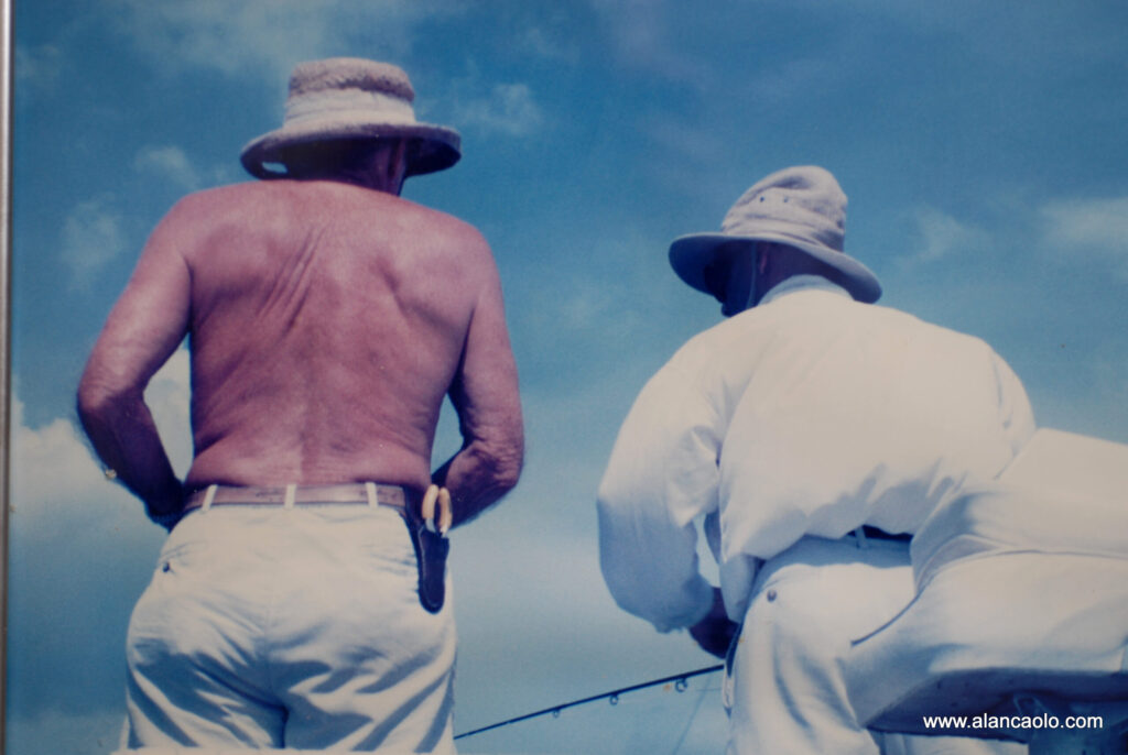 Images of growing up fishing with Alan Caolo