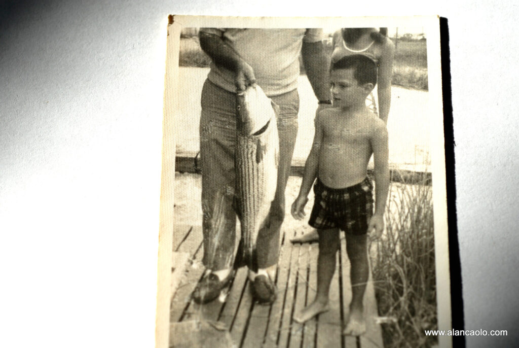 Images of growing up fishing with Alan Caolo